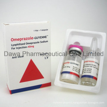 General Medicine Omeprazole 20mg Injection for Gastrohelcosis and Stomach Acid